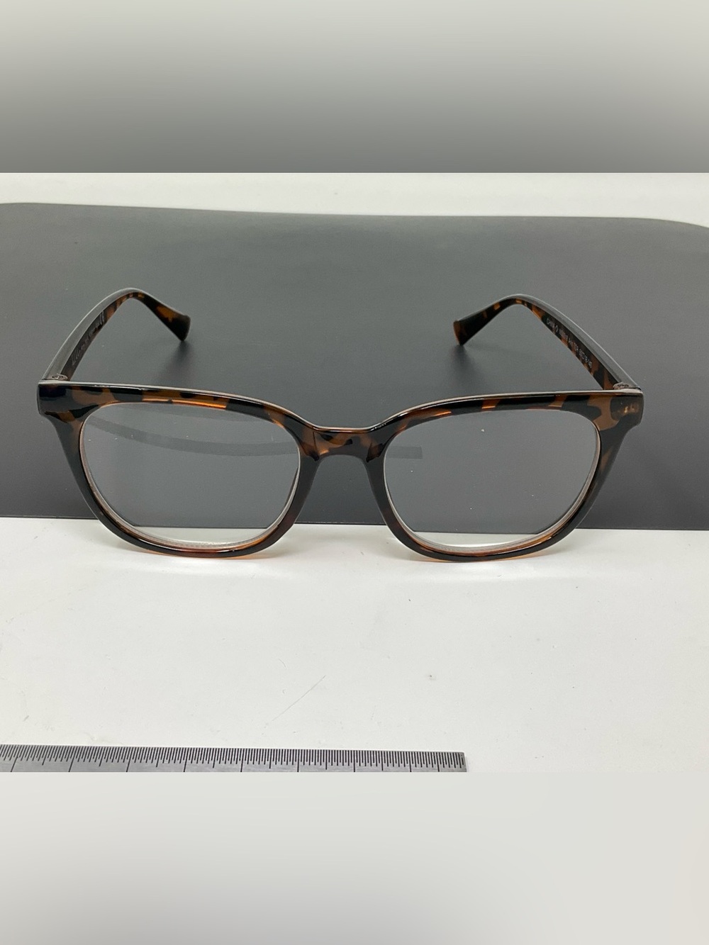 Nicole Miller +2.50 tortoise reading glasses cat eye